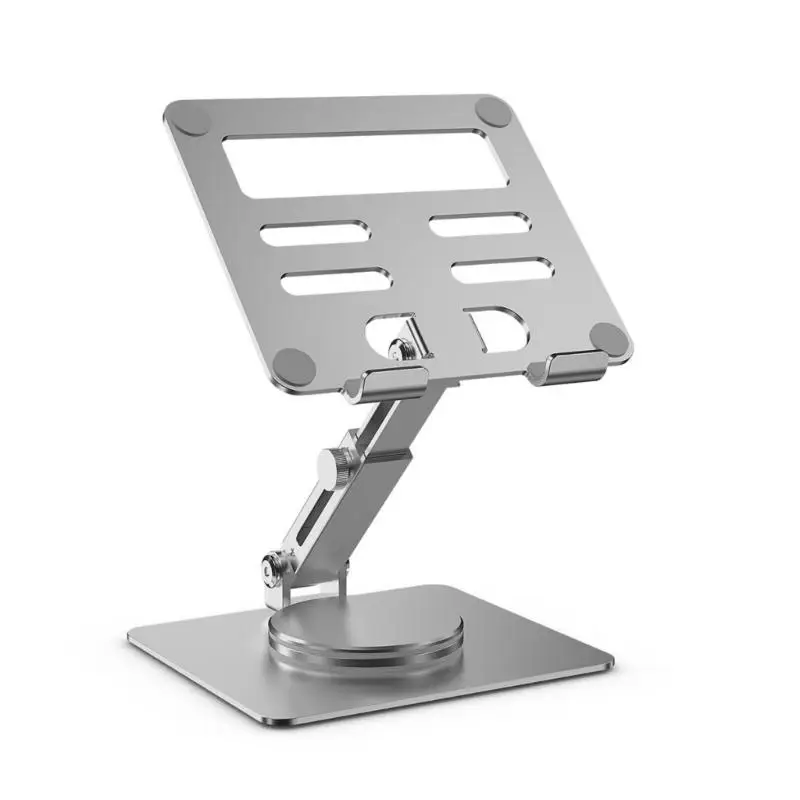 R53C Universal Foldable Phone Tablets Stand With Adjustable Height And 360 Swivels Base For Work And Study