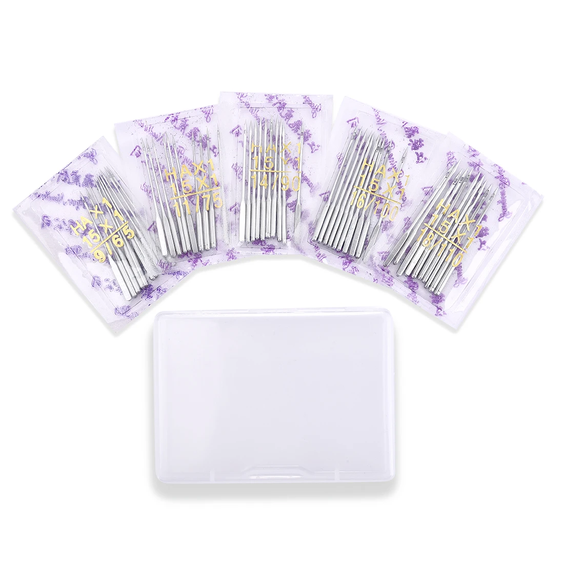 10 PCS/Pack HAx1 #9 #11 #12 #14 #16 #18 #20 #21 #22 Flying Tiger Needle Sewing Machine Needles For Lockstitch Overlock Sewing
