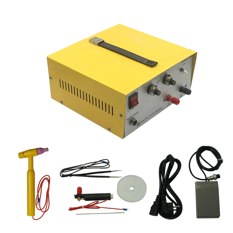 DX-80A Pulse Spot Welding Handheld Laser Spot Welder-spot Welding Machine Gold Silver Jewelry Processing Tools 110V 220V 50/60Hz