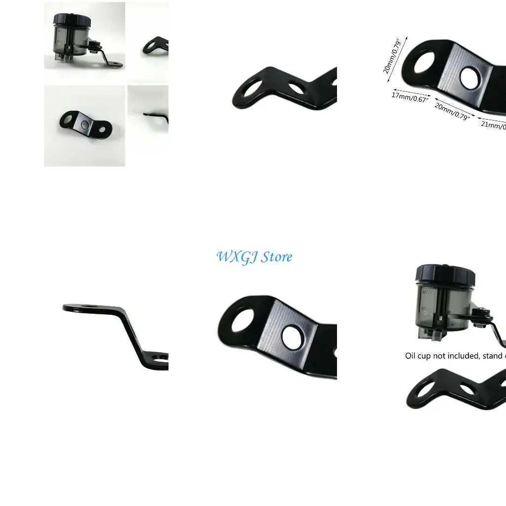 

37JE Universal Motorcycle Brake Cylinder Fulduiur для танкового масляного чашки подставка для кронштейна Cracket Cropper