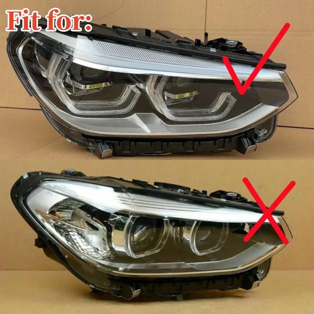 Original 6002TZ0329 for 2018-2021 BMW X3 G01 X4 G02 Adaptive LED Headlight DRL 63117466110 Turn Signal Modules 6002TZ0204