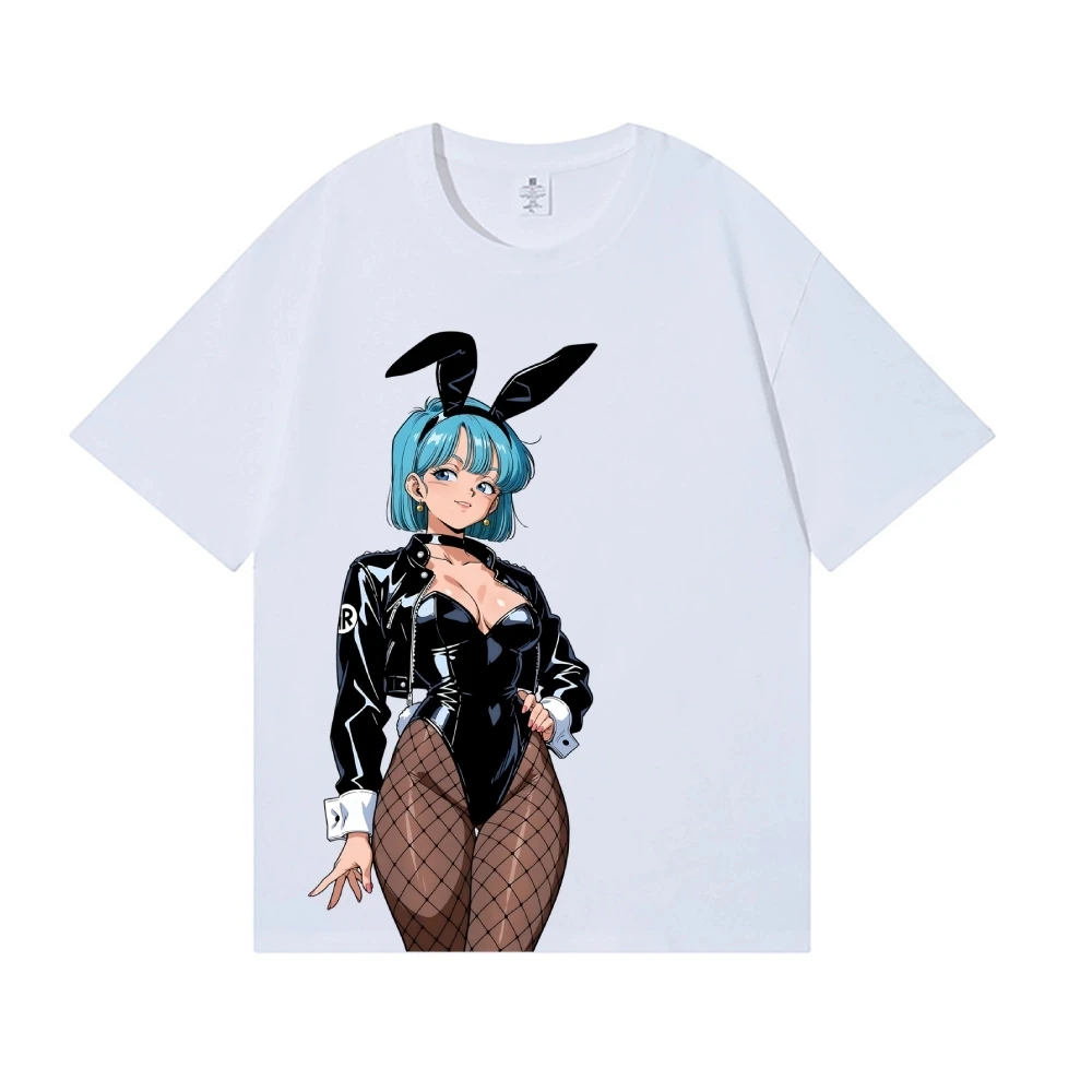 Japanisches Anime Dragon Ball Bulma Bedrucktes T-Shirt Sommer Neu Herren- und Damen-T-Shirt Trendiges Lässiges Y2K Kurzarm-Oberteil 2026 – Detail 9