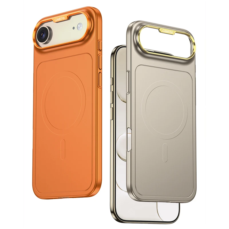 GKK Original Case For IPhone Air Magnetic Wireless Charge Ultra-thin 0.7mm Thickness Matte Soft Cover For IPhone 17 Pro Max Case view 6