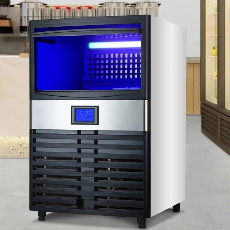 Fully Automated Ice Maker Large-scale Production Milk Ice Maker Beverages Commercial Furniture Macchina Del Ghiaccio ZYZBJ60