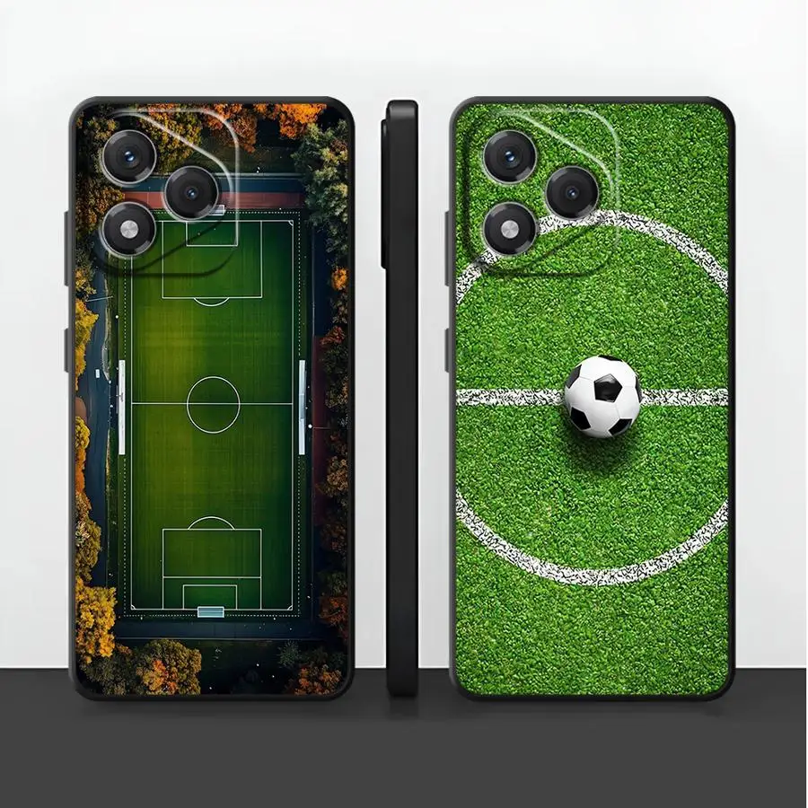 Funda Phone Cover Case for Huawei P30 P20 Pro P Smart 2019 P20 Lite 2018 P20 P40 Lite Football Creative Pattern