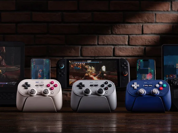 Bluetooth-контроллер 8BitDo Pro 3 для Nintendo Switch 1/2 Windows Apple SteamOS Android с джойстиками TMR зарядной Фото №3