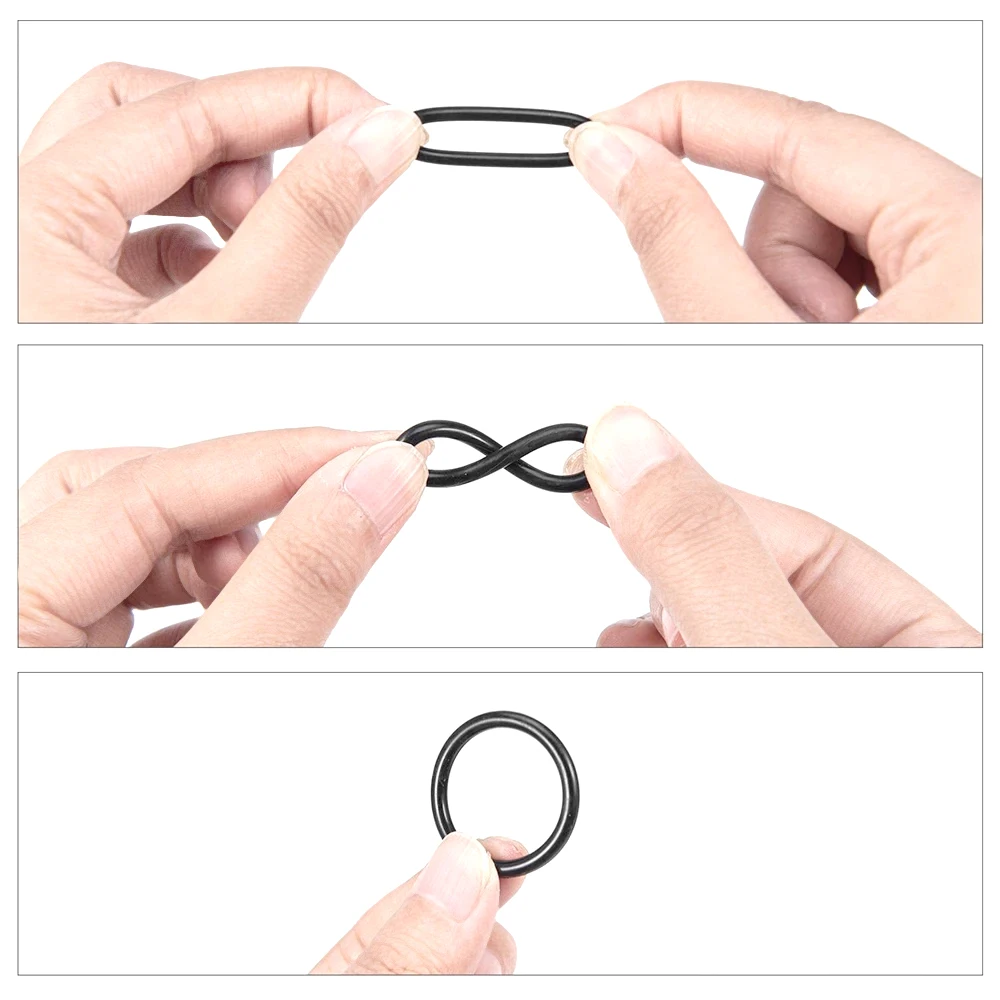 419PCS Buna-N Gasket Sealing Replacement O-Rings 32 Metric Sizes Universal Rubber O-Ring Assortment Kit
