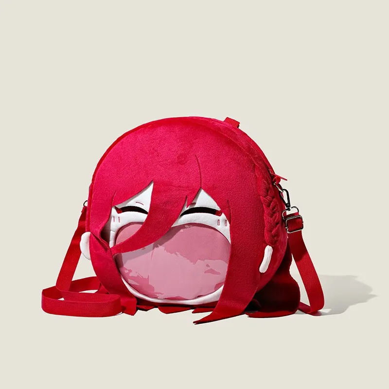 Mochila Escolar Anime Blue Lock Tsugumi Seishiro Chigiri Hyoma, Bolsa Cruzada Transparente de Boca Grande, Regalo de Cumpleaños