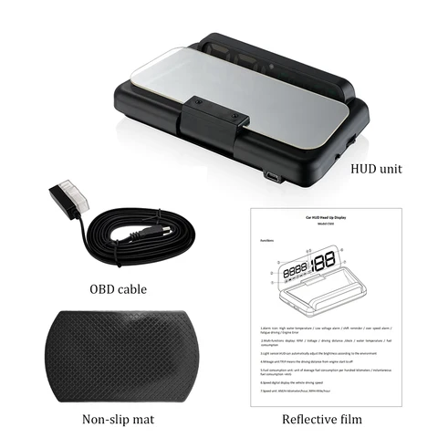 C500 OBD2 T900 GPS HUD Проектор Для Автомобиля, Цифровой Автомобильный Аксессуар
