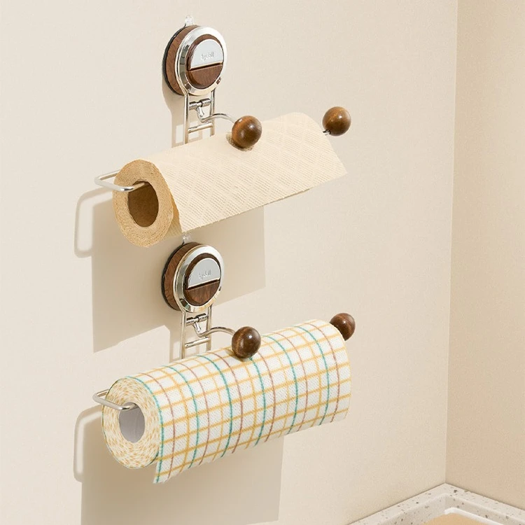 

Держатель для туалетной бумаги из нержавеющей стали, присоска, держатель для кухонных бумажных полотенец, бытовая вешалка для салфеток, рулонная стойка для ванной комнаты