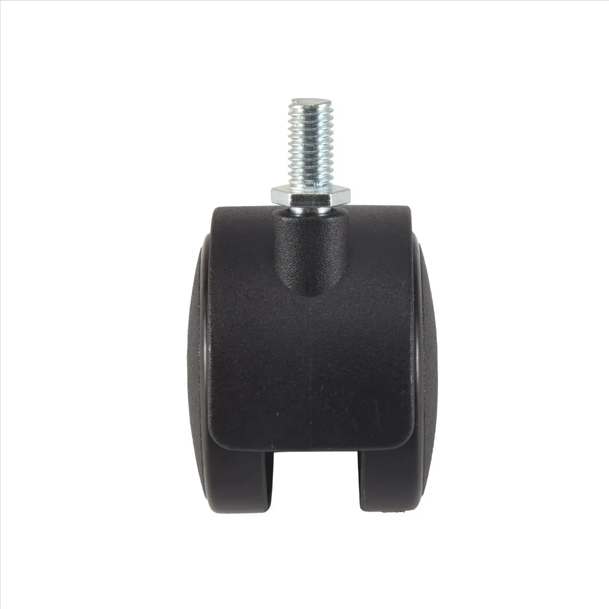 MALL Furniture Swivel Locking Caster 8mm Screw Stem 2-inch Dia Wheel Black