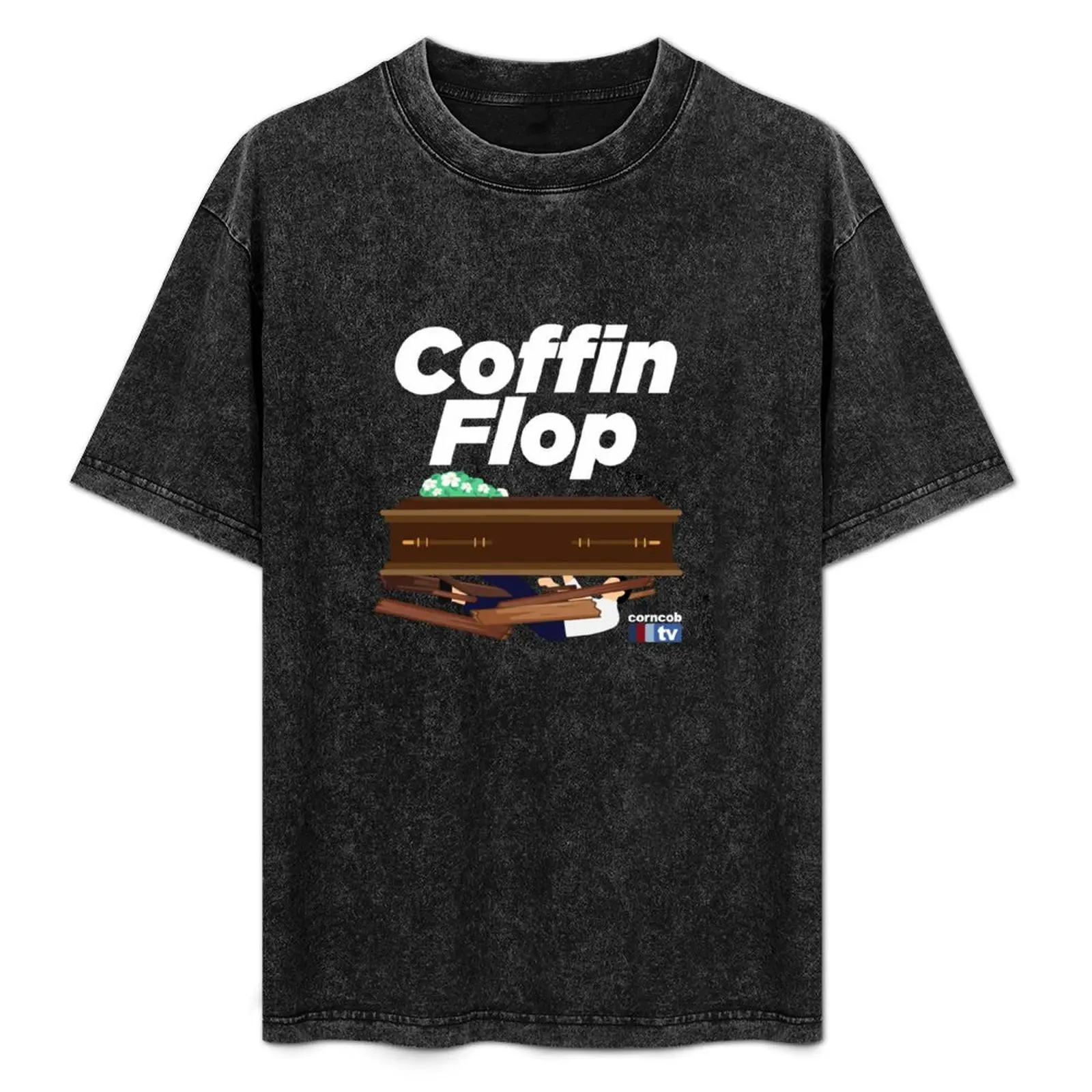 

Coffin Flop T-Shirt Summer Casual Loose T-Shirt
