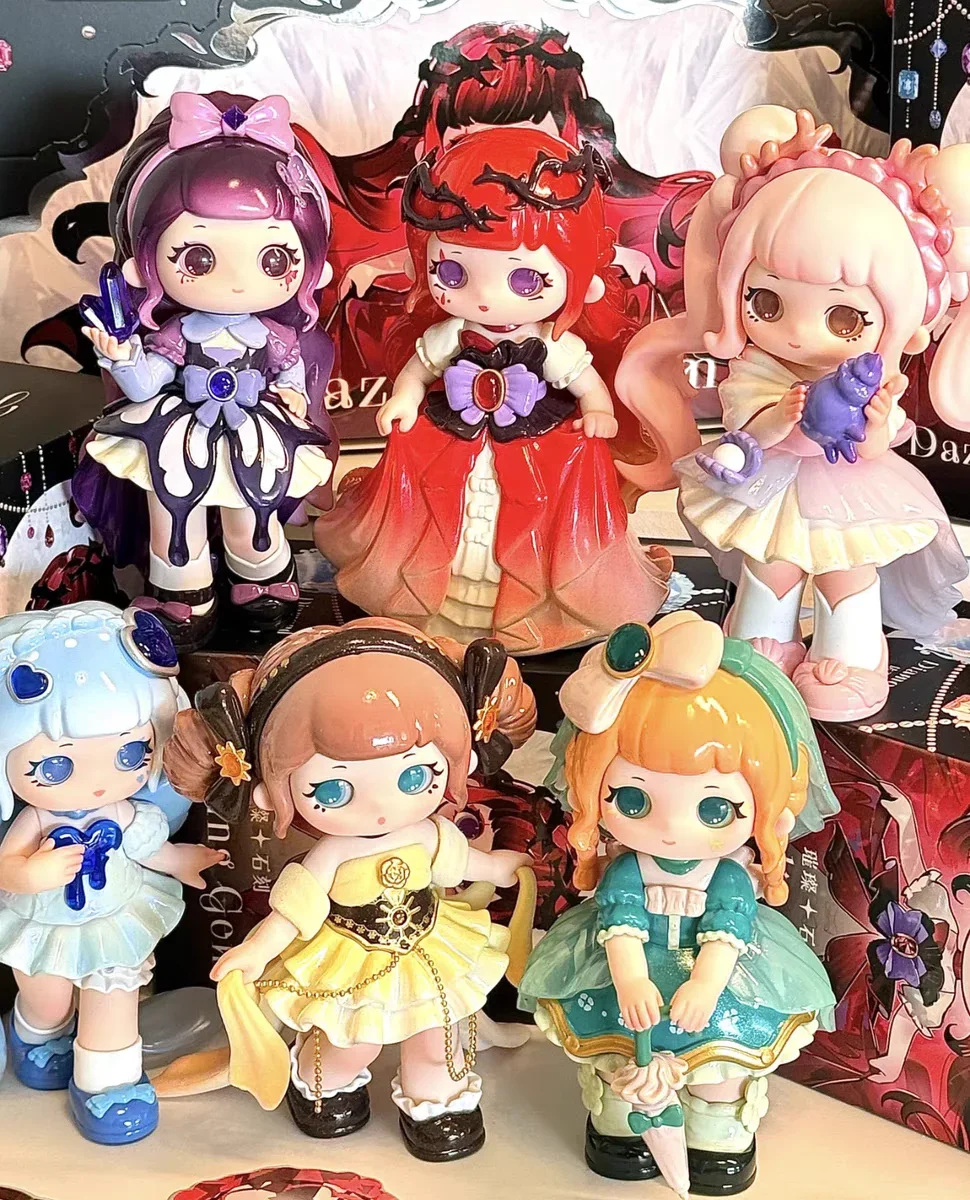 

Ziyuli V5 Dazzling Gem Series слепая коробка милая фигурка Mystery Box сумка-сюрприз Kawaii Gem кукла модель игрушки подарки-сюрпризы