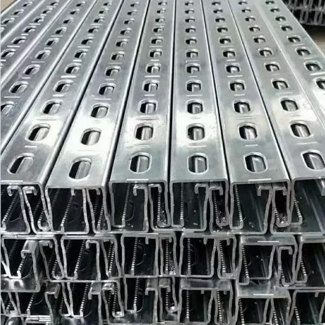 Hot selling and durable solar steel pv ground solar mounting system purlin structure bracket