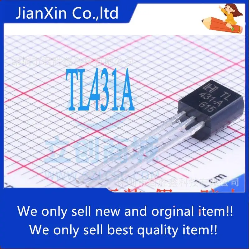 30pcs 100% orginal new  Zener transistor TL431A TL431 TO-92