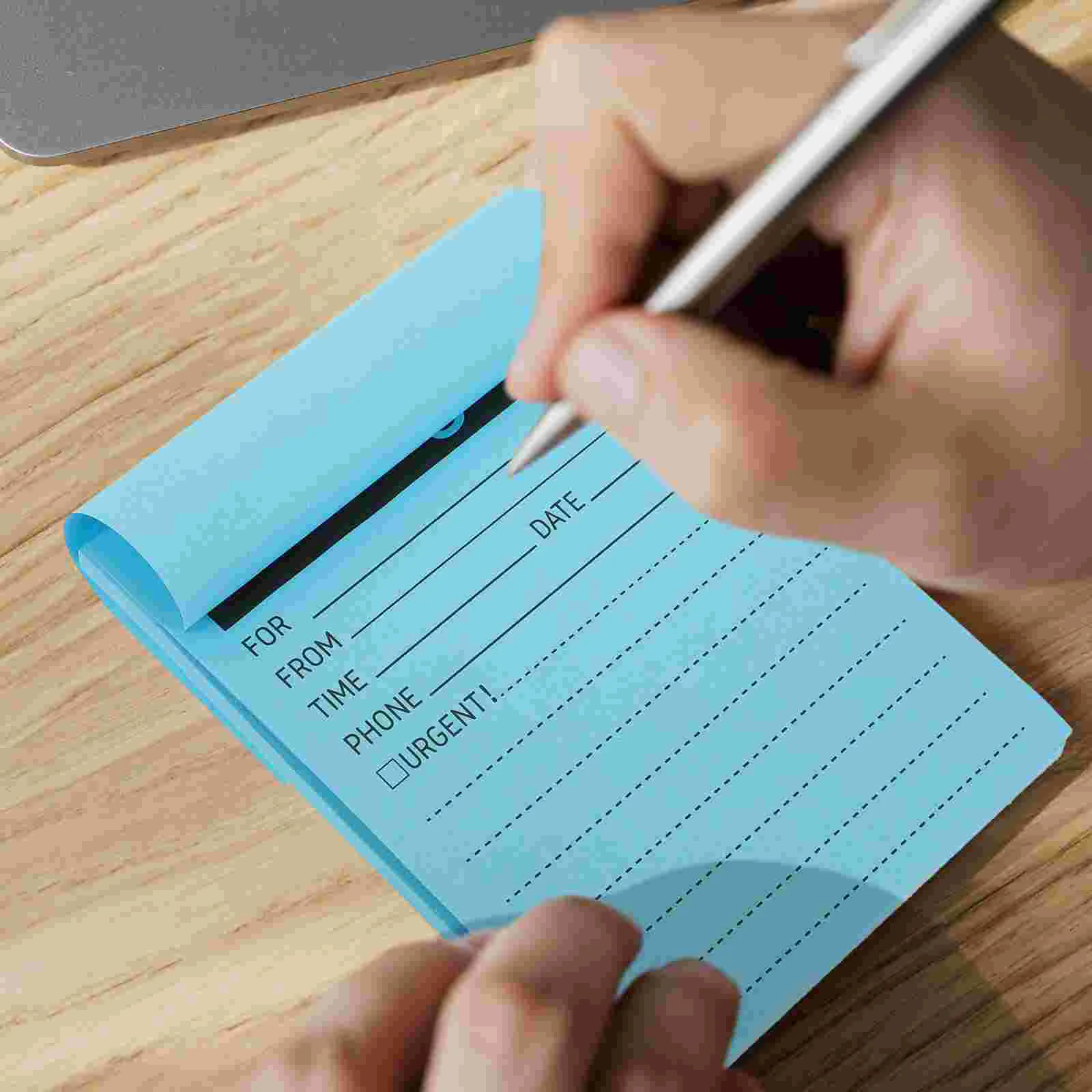 Notizblöcke, fluoreszierende Notizbücher, Multifunktionsaufkleber, Call Back Memo