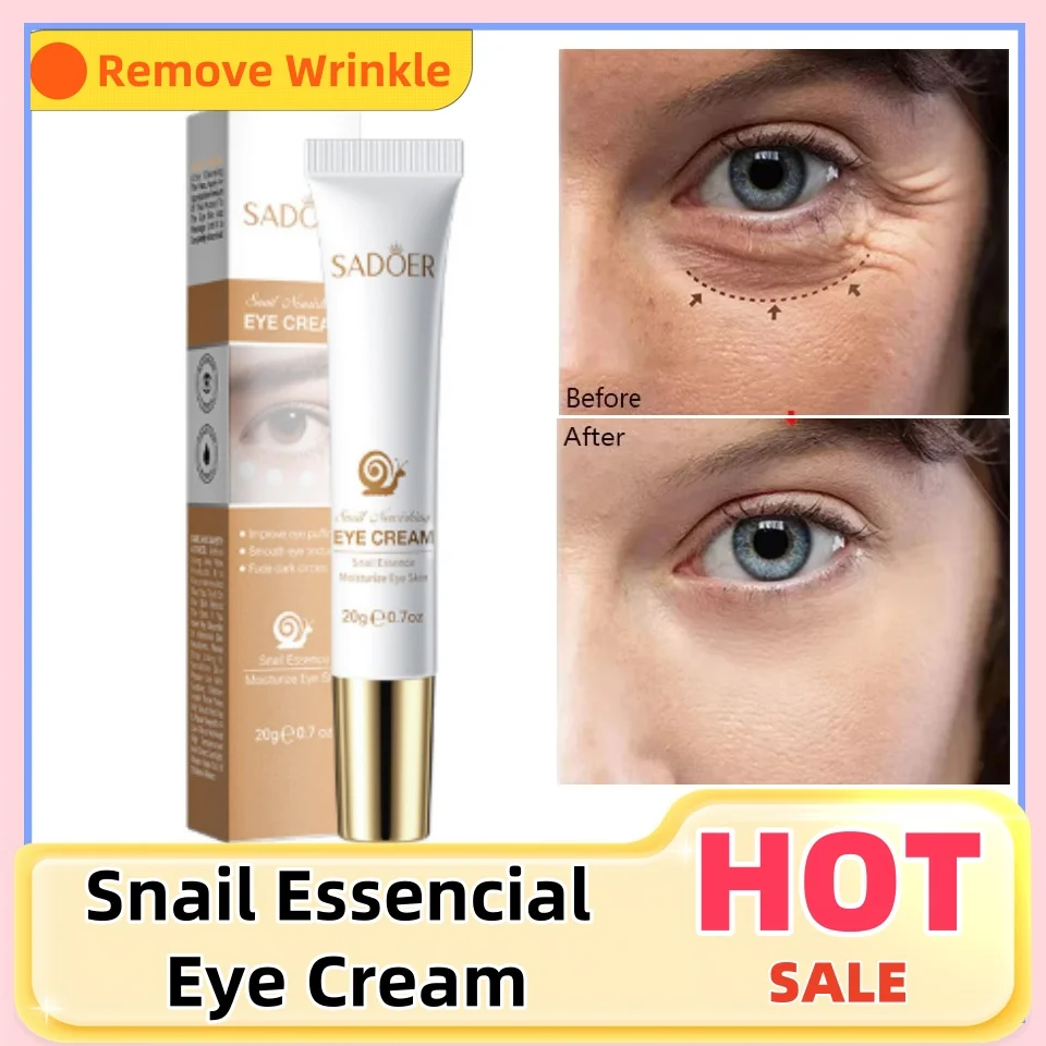 

NEW Removal Wrinkles Eye Cream Collagen Eye Bag Removal Lifting Fade Fine Lines Moisturizing Brightening Anti Puffiness Cream