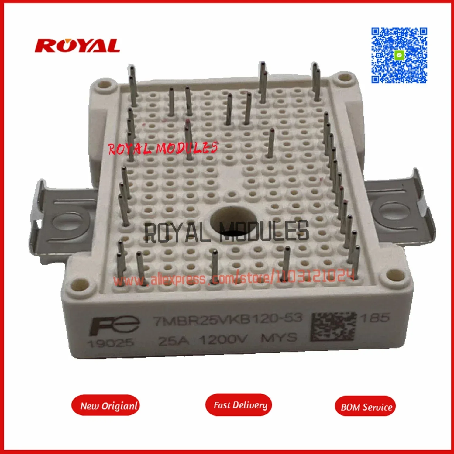 

7MBR25VKB120-53 Новый оригинальный модуль