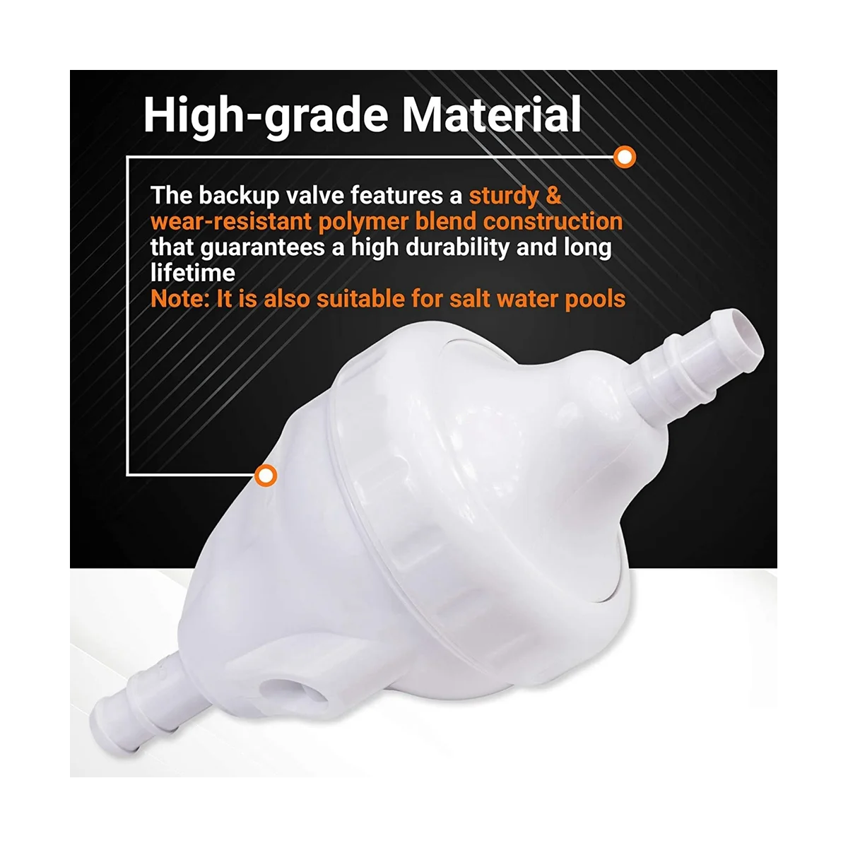 Kit de válvula de respaldo G52, pieza de repuesto, ajuste exacto para Polaris 180, 280, 380, 480, 3900, piezas de limpiador de piscinas