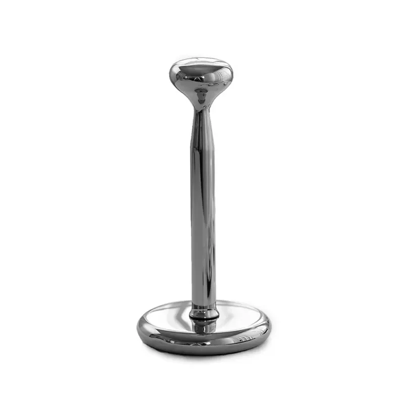 European-Style Modern Stainless Steel Floor-standing Paper Roll Rack Household Napkin Tissue Holder for Kitchen & Living Room