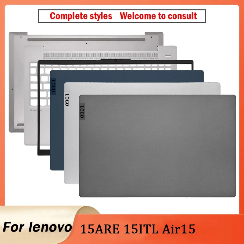 New For Lenovo 2021 ideapad Air 15ARE Air15 ARE/ITL screen back case hinge bezel upper cover palm rest lower cover bottom case