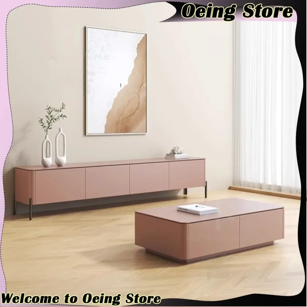 Salon Modern Long Tv Stands Design Sideboards Rooms Luxury Mueble Tv Standing Shelf Chest Floor Living Room Home Furniture