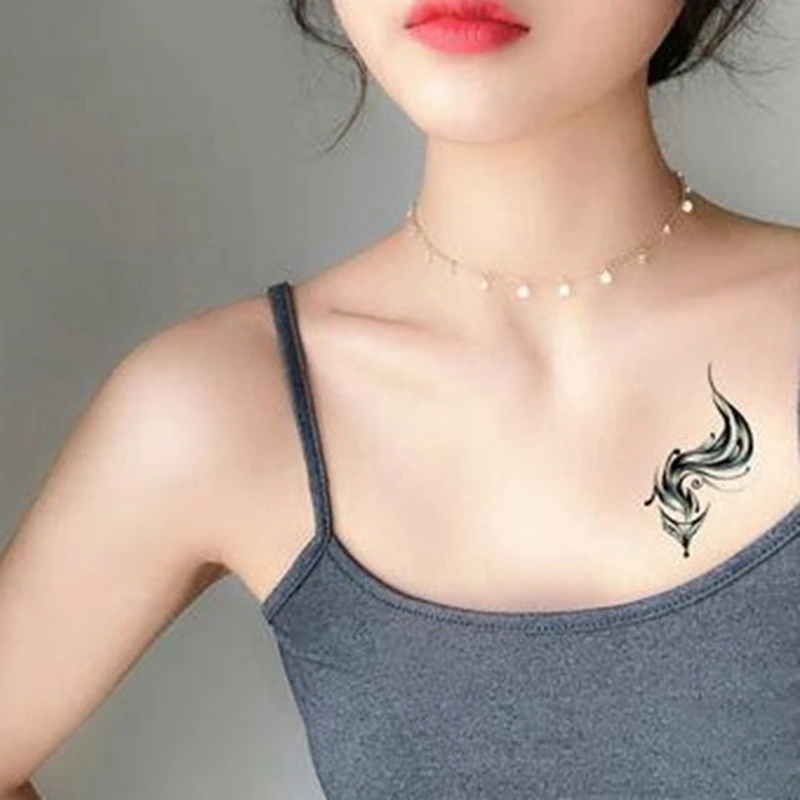 30Pcs/Set Sexy Dark Temporary Tattoo Sticker Waterproof Temporary Tattoo Fake Tattoo Sticker