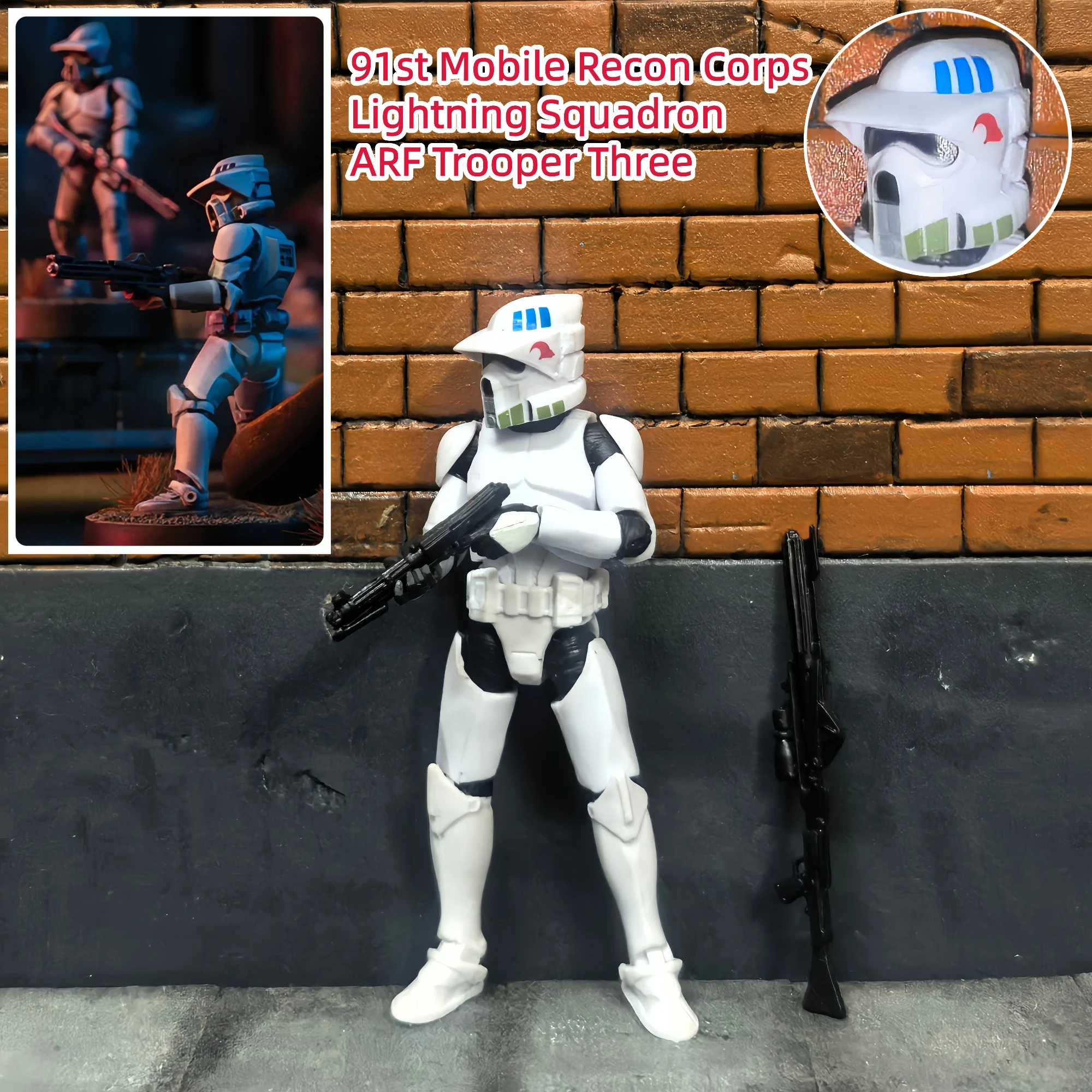 スターウォーズ 3.75 インチ 1/18 P1 ARF 501st 212th 91st トルーパー 