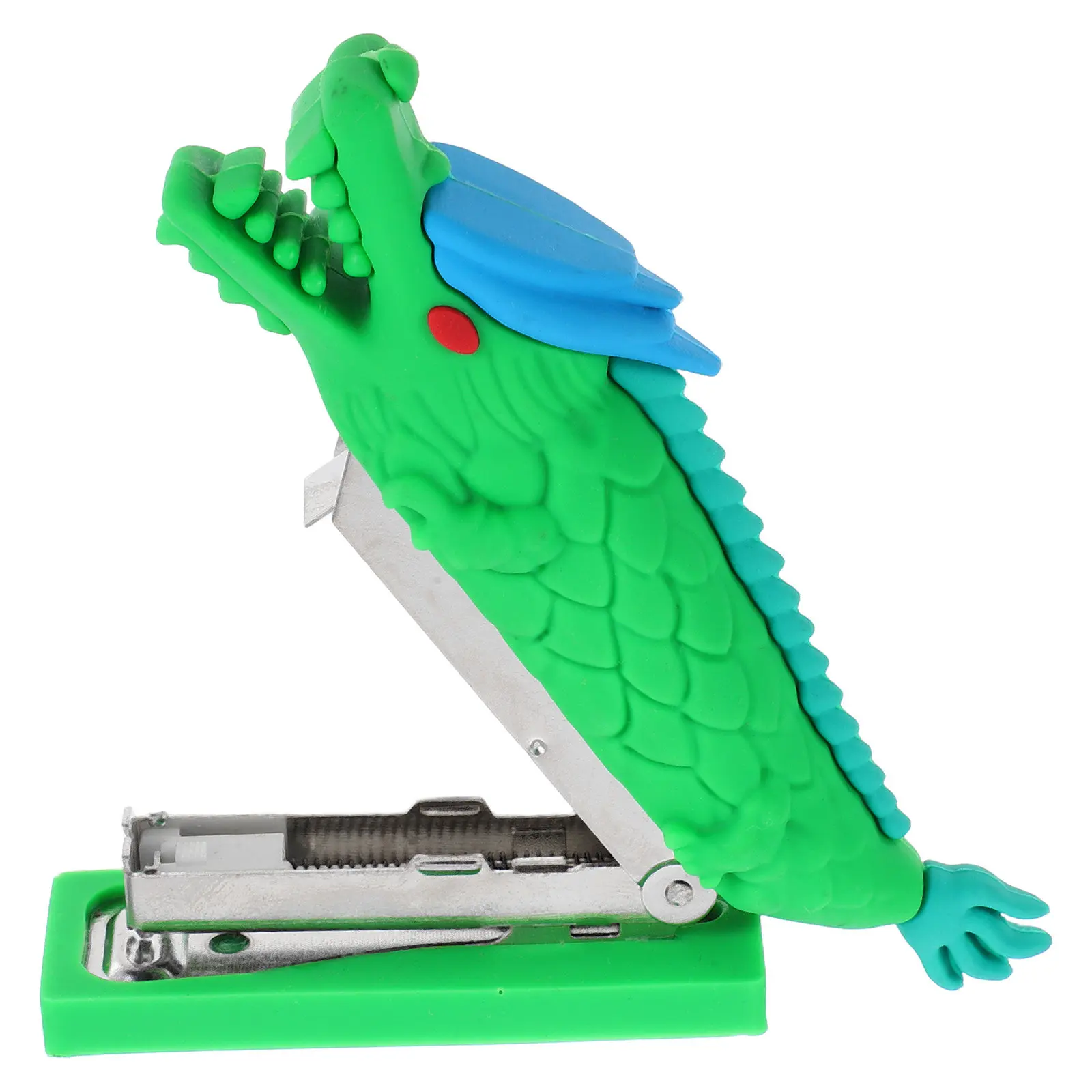 Kawaii Dragon Mini Stapler Cute Compact Desktop Stapler for Office Study Desk Home Portable Manual Stationery Supplies