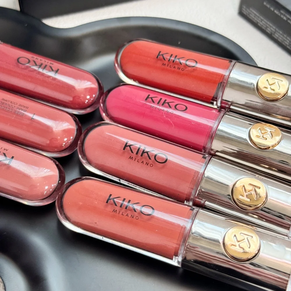 Kiko Milano Limited Edition Lippenstift mit doppelter Spitze, transparenter Spiegel, nicht verblassend, nicht klebend, Lipgloss, Make-up – Detail 7