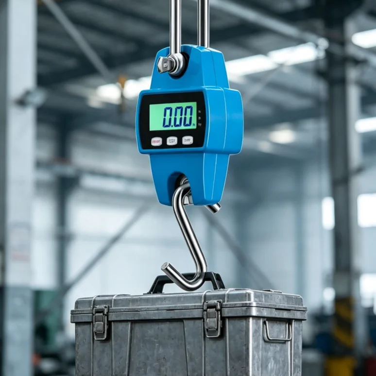 Electronic hanging scale 300kg electronic hook crane aluminum alloy high-precision scale 500kg
