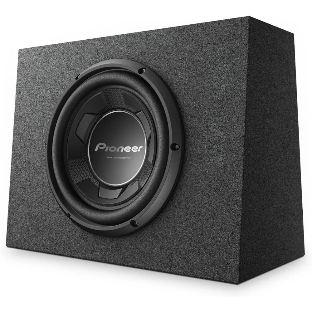 

TS-WX106B 10” Speakers – 1100W Max, Pre-Loaded, Easy Installation, Enclosure Included