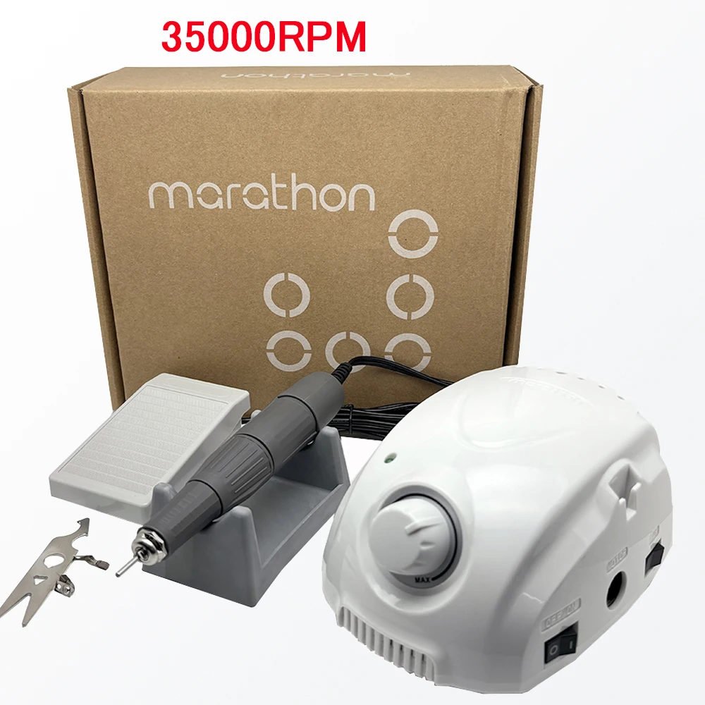 65W Electric Manicure Drill & Accessory 35000RPM High Quality Handle Electric Nail Drill Polish Machine Manicure Nail Drill Set