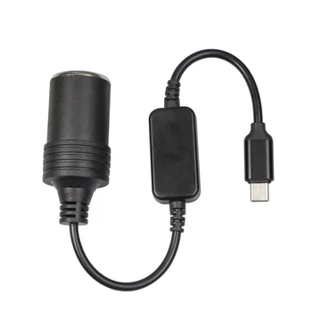 Chargeurs USB ou Type C vers allume-cigare, convertisseur 5V...
