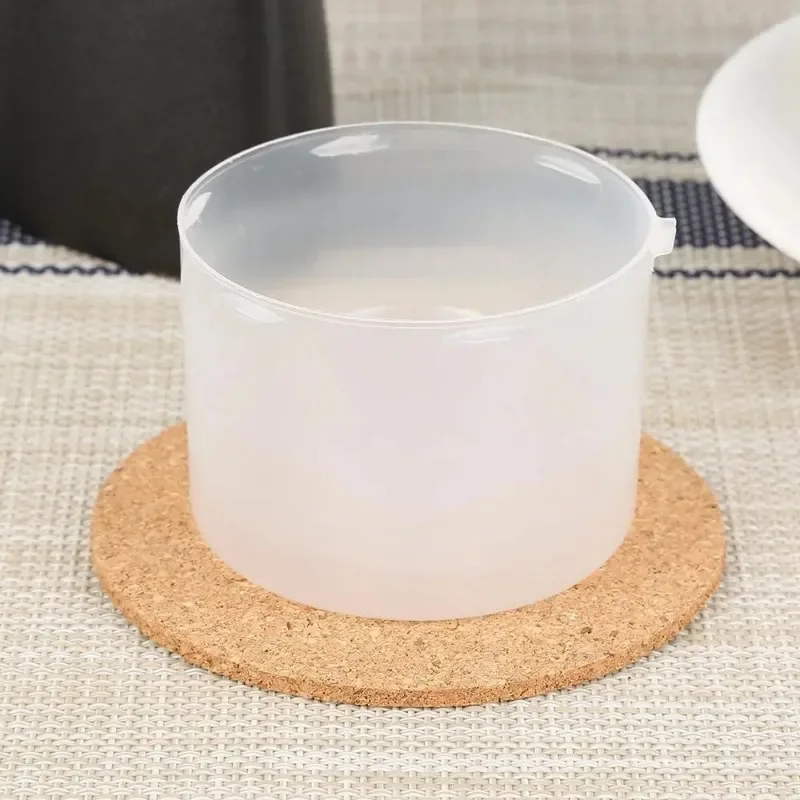 10PCS Natural Round Wooden Cup Mat Pad Durable Non-Slip Cork Coaster Tea Coffee Mug Drinks for Table Decor DIY Tableware