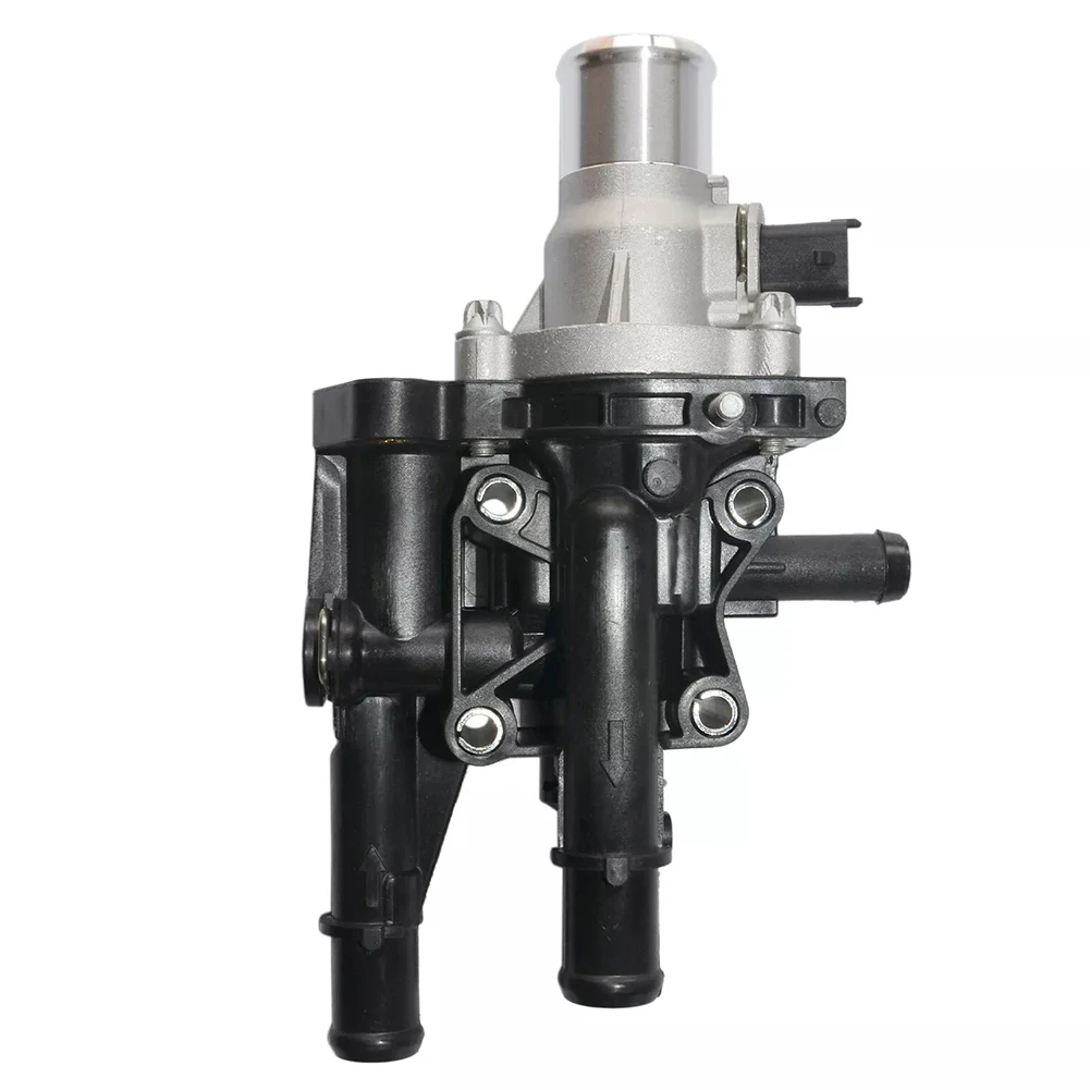 

Tough Plastic and Metal Construction of the Engine Coolant Thermostat Housing Designed to Withstand Harsh Conditions in Vehicles