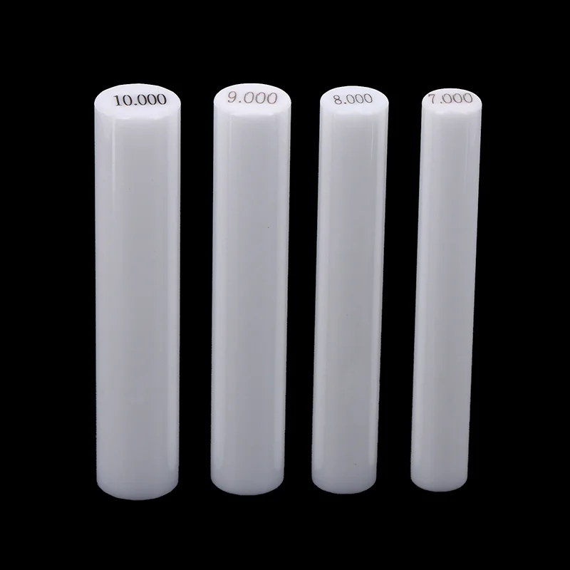 【W】1Pc Range 0.5-10.00mm,Ceramic Pin Gauge Grade 0 Gauge Tools For Carpentry Inspection Mechanical And Measurement