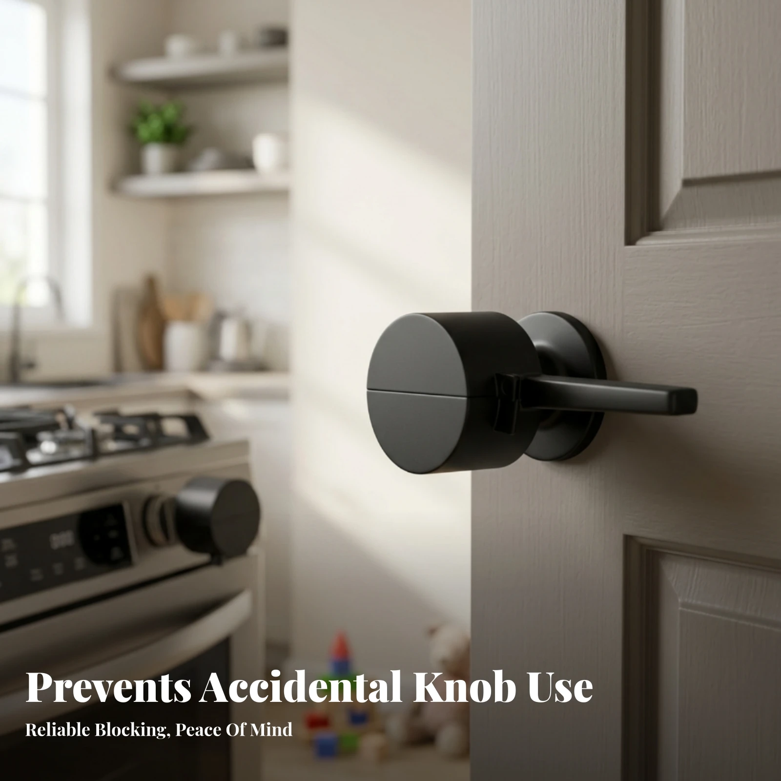 Home Hardware Bathroom Accessories - Door Knob Lockout Device Black Faucet