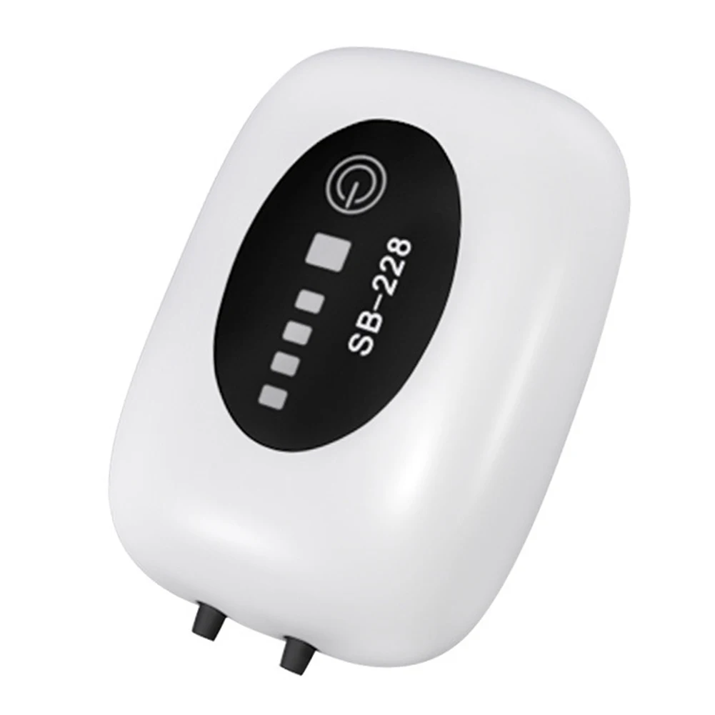 Mute Oxygenation Pump USB Charging Household Fish Tank Aerator Dual-Purpose Oxygen Air Pump Compressor for Outdoor Fishing