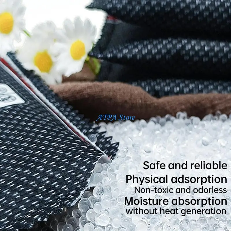 U13C Innovative Dampness Control Bag For Small Using Color Changing Silica Technology