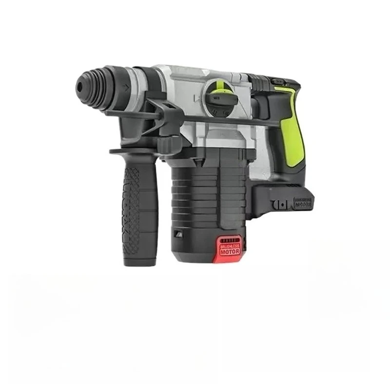 For WU388 Lithium Battery Electric Hammer Brushless Impact Drill, Multi-functional Charging High-power Electric Pick Industry