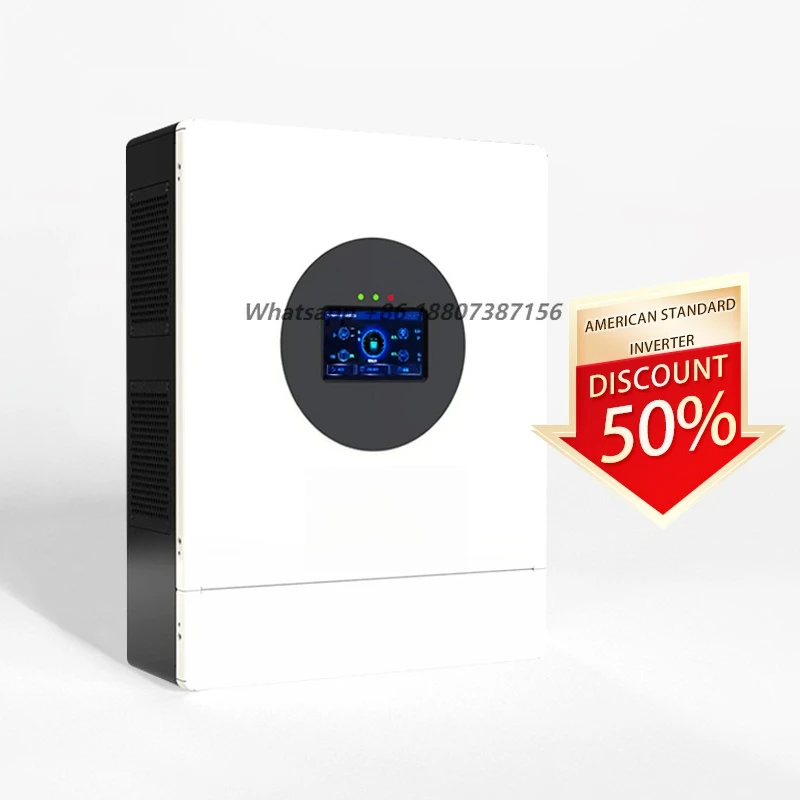 American Standard 48VDC On-Grid Solar String Inverter 5KW/12KW Single/Dual/ Triple 220V/110V Split AC IP65 Single Phase