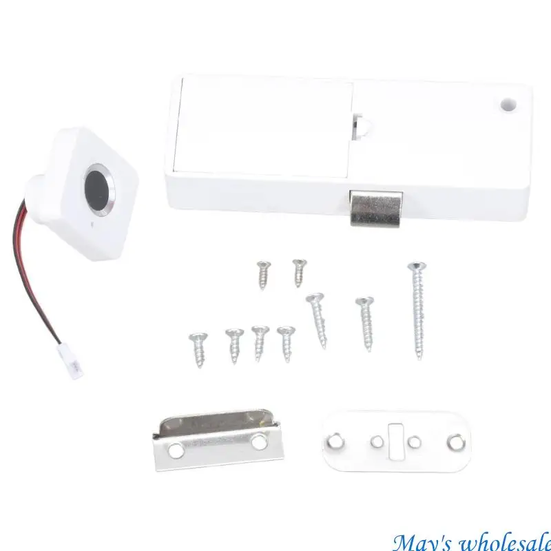 Electronics Fingerprint Lock for Cabinets and Drawers Without Need 448A