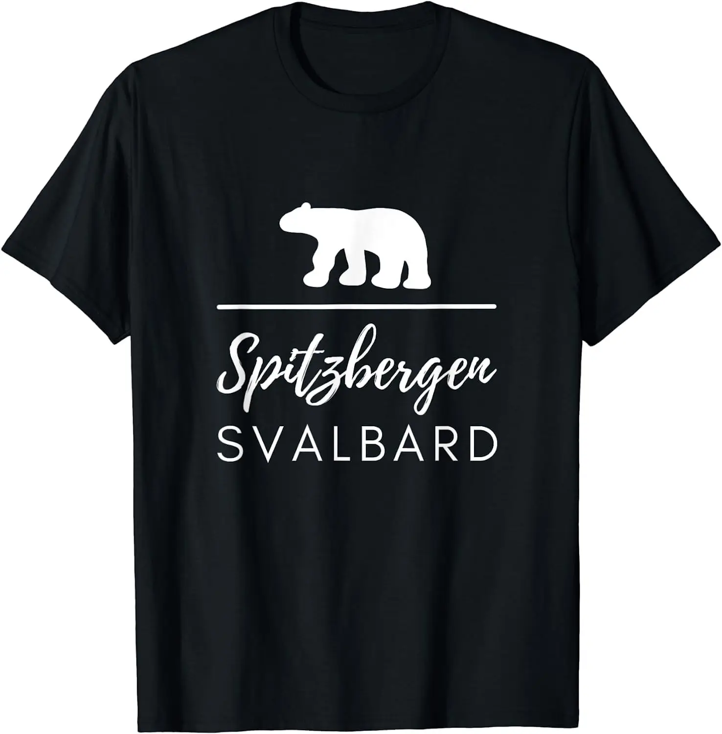 Spitzbergen Svalbard Polar Bear T-Shirt  High Quality 100%Cotton Short Sleeve