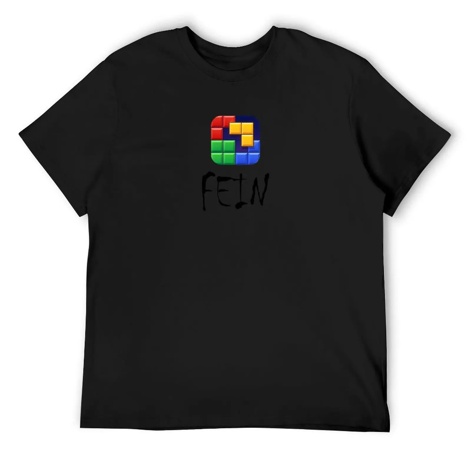 

Block Blast FEIN T-Shirt tshirts personalised kawaii clothes blacks luxury designer Men's t-shirts
