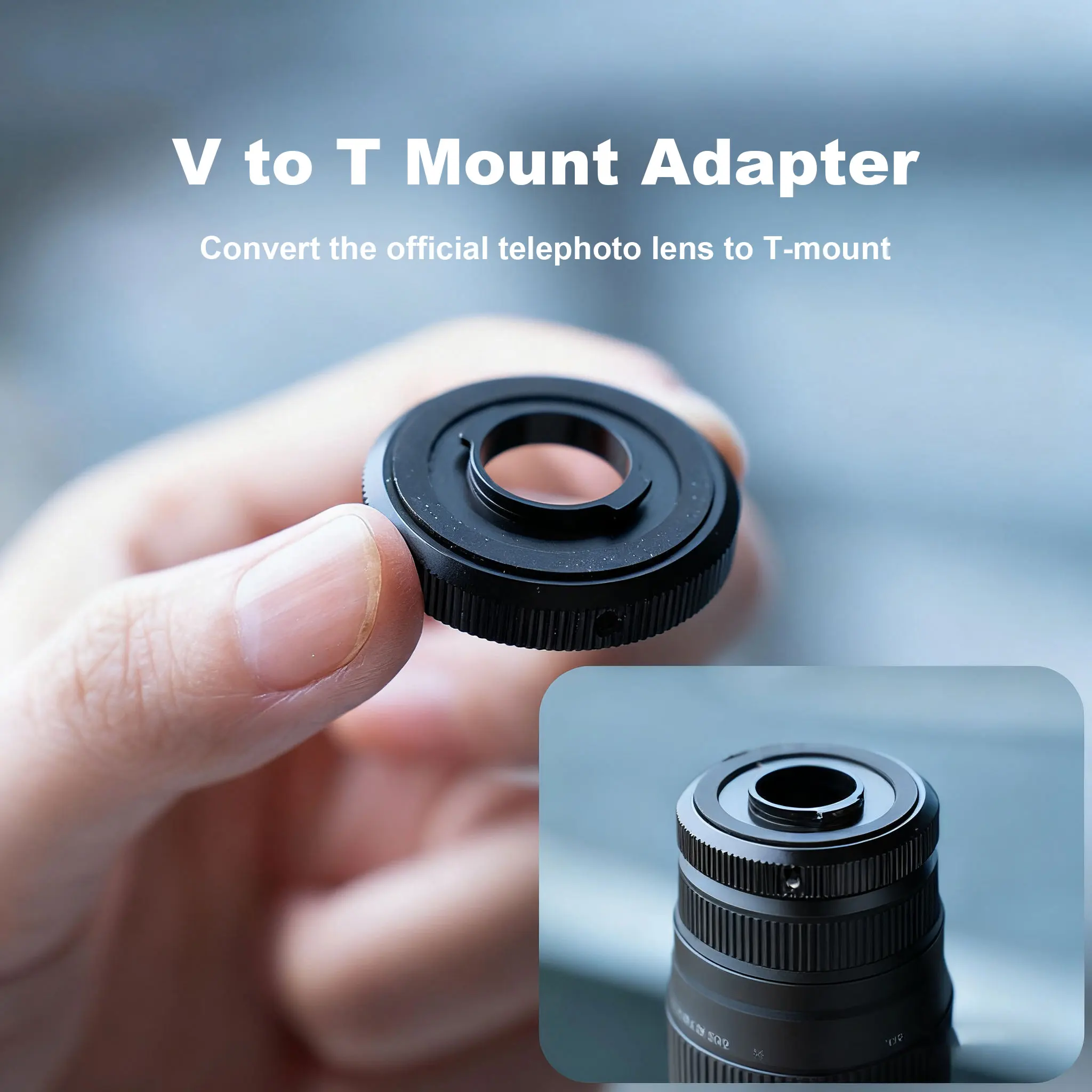 Fotorgear V to T Mount Lens Adapter for Vivo X200 Ultra