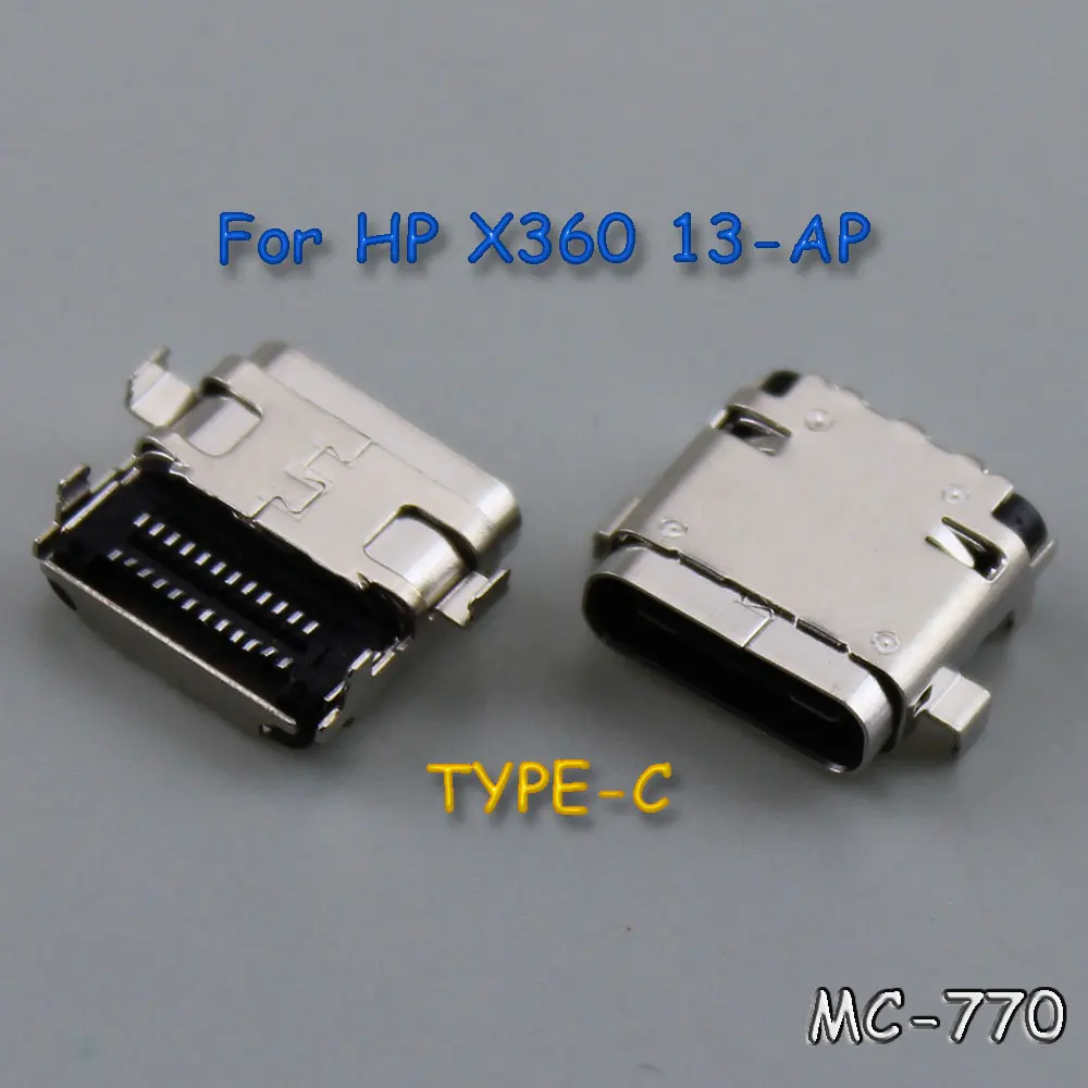 1-10Pcs Micro USB Type C  Applicable to HP X360 13-AP  tail plug DC power Interface Charging head