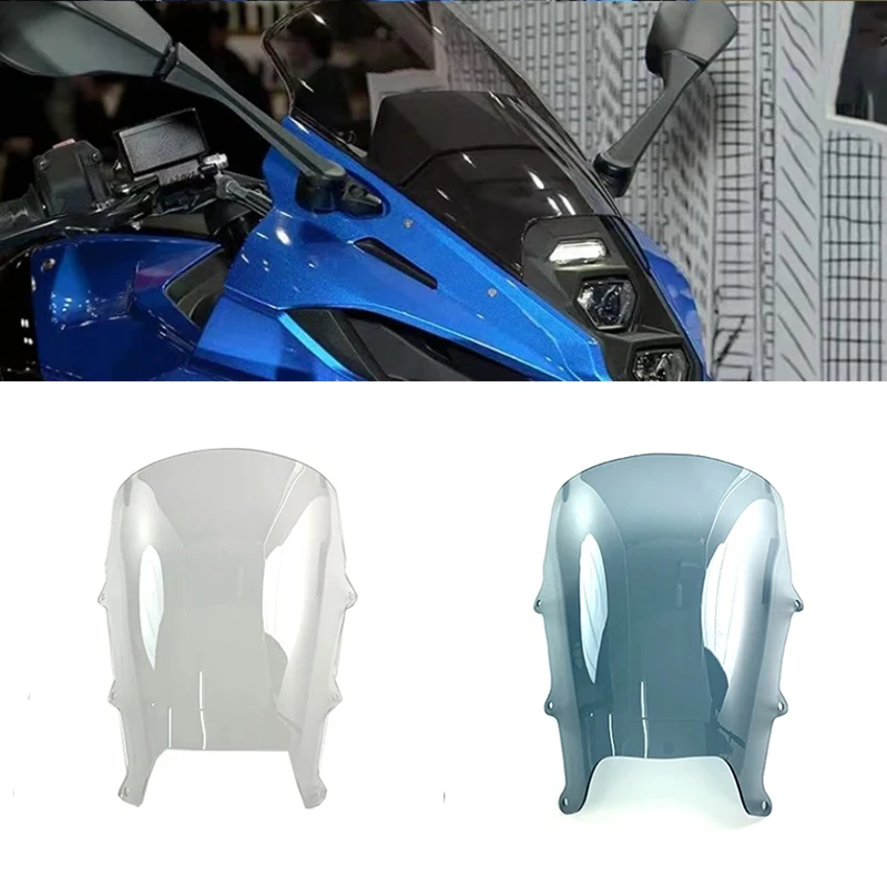 لسوزوكي GSX-8R 2024-2025 جديد دراجة نارية الزجاج الأمامي هدية الزجاج الأمامي الشاشة #2
