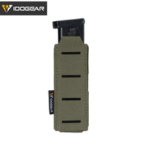 IDOGEAR Tactical LSR 9mm Mag Pouch Single Mag Carrier MOLLE Pouch Laser Cut 3568