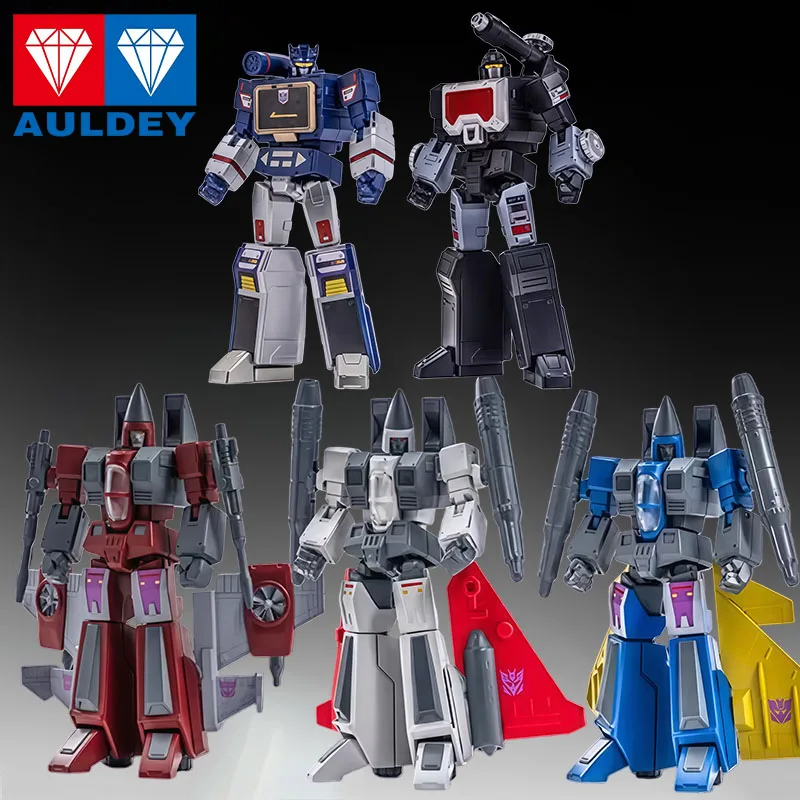 AULDEY Original AAE Decepticon Raid Legion Mirror Sound Wave Anime Action Figures Toys for Boys Christmas Gift Collectible Model view 6
